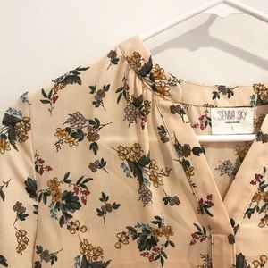 Floral blouse